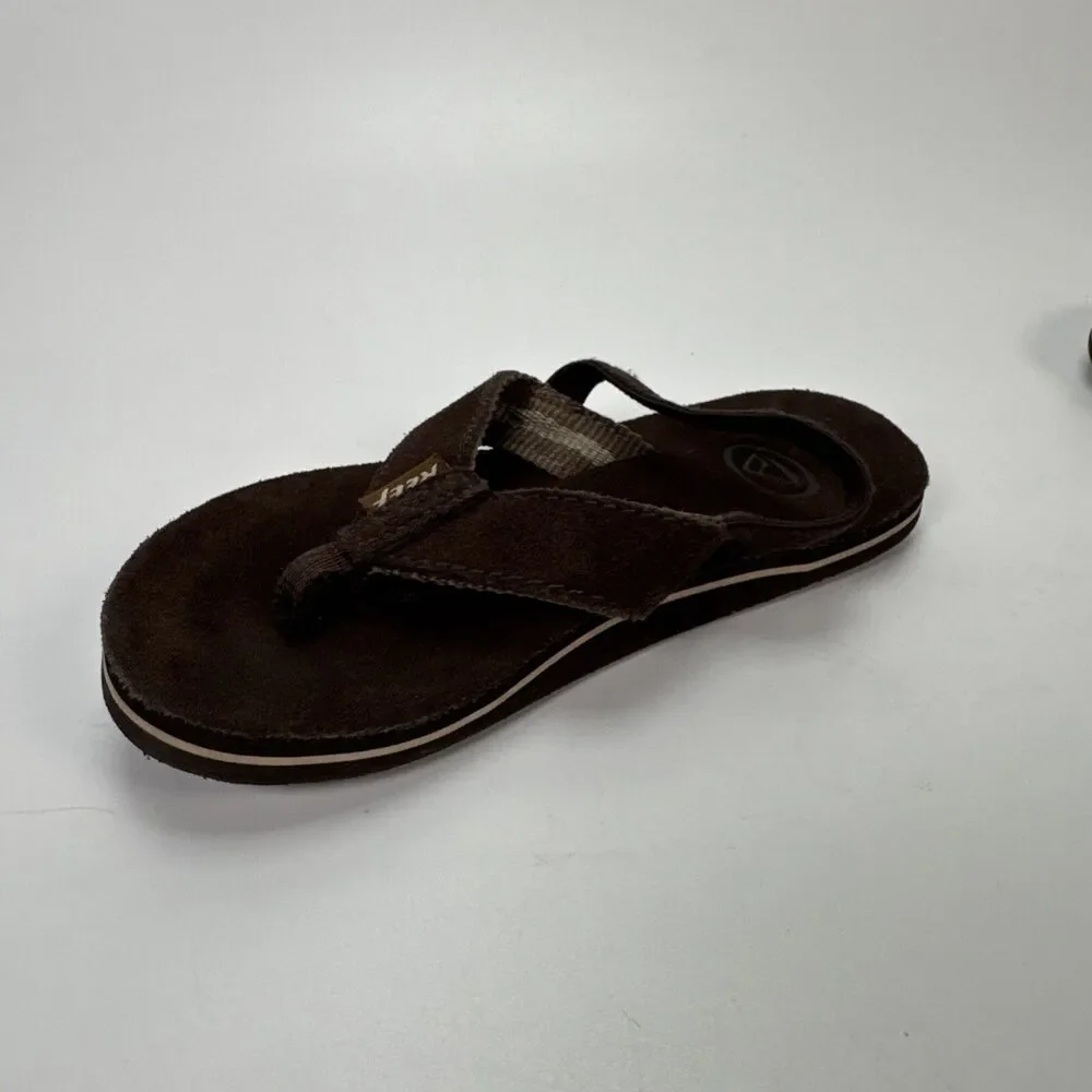 Reef Toddler Brown Flip Flop Sandles Sz 7/8